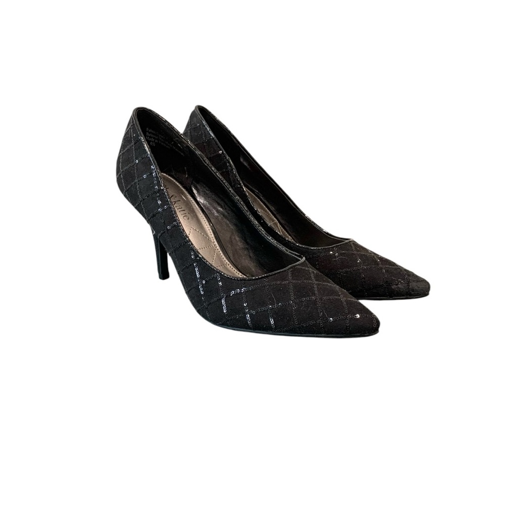 Kelly & Katie Shoes Pumps Sequin Black 6.5